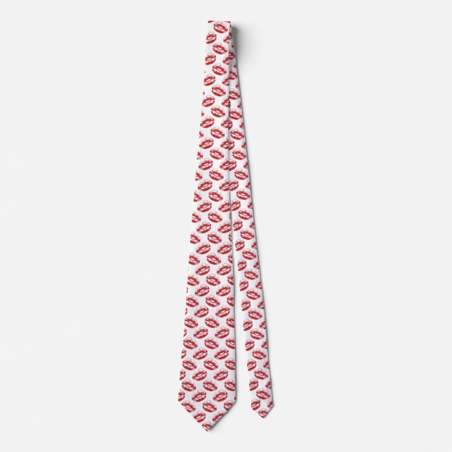 Corbata Impresión de beso (Anverso)