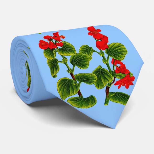 Corbata impresión de cera para begonia (Enrollado)