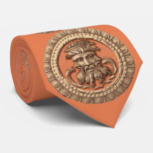 Corbata impresión de tres caras