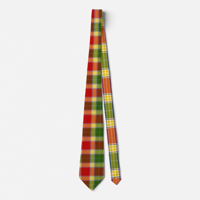 Corbata Impresión del tartán de Gibson (Anverso)