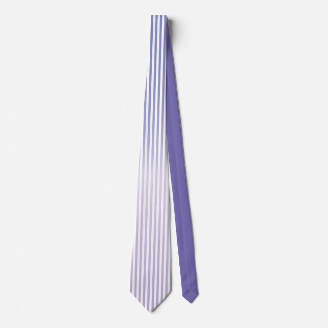 Corbata impresión lilac (Anverso)