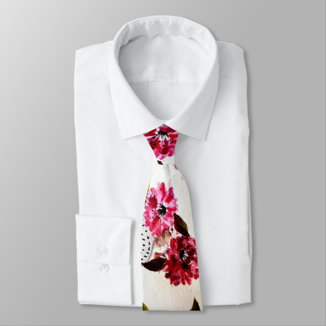 CORBATA IMPRESIONES DE PÁGINA DE PERRO (Atado)