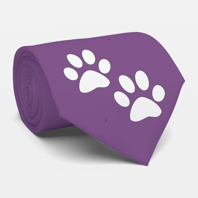 Corbata Impresiones De Papel De Mascota De Los Deportes Bl (Enrollado)