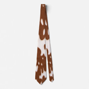 Corbata Imprimir vaca