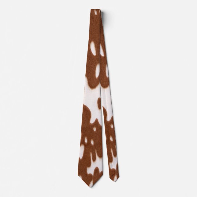 Corbata Imprimir vaca (Anverso)