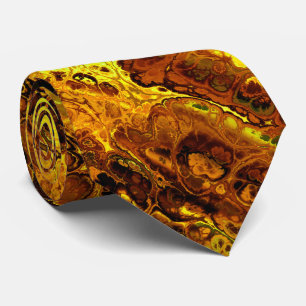 Corbata Incendio Fractal Art 7 Tie