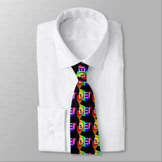 Corbata Inclusión de equidad de diversidad
