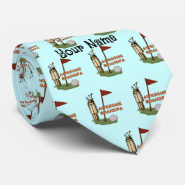 Corbata Increíble abuelo Golf significa empate