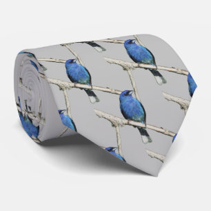 Corbata Indigo Bunting Neck Tie