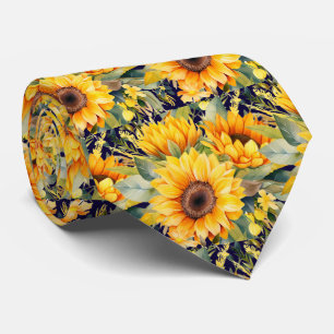 Corbata informal de oficina   Van Gogh Girasoles