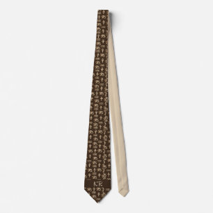 Corbata Iniciales del Ankh Egipcio Ojo de Horus Antiguo Eg