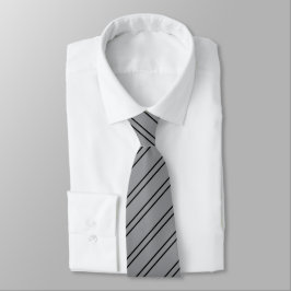 Corbata Iniciales Personalizadas Rayadas Simples