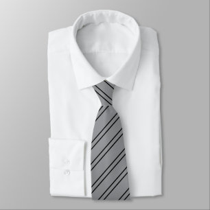 Corbata Iniciales Personalizadas Rayadas Simples