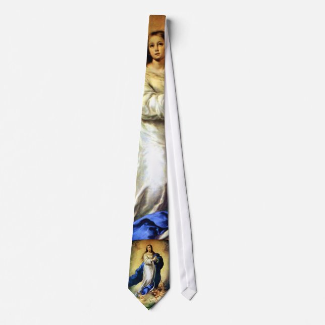 Corbata Inmaculada Concepción del Virgen María - Murillo (Anverso)