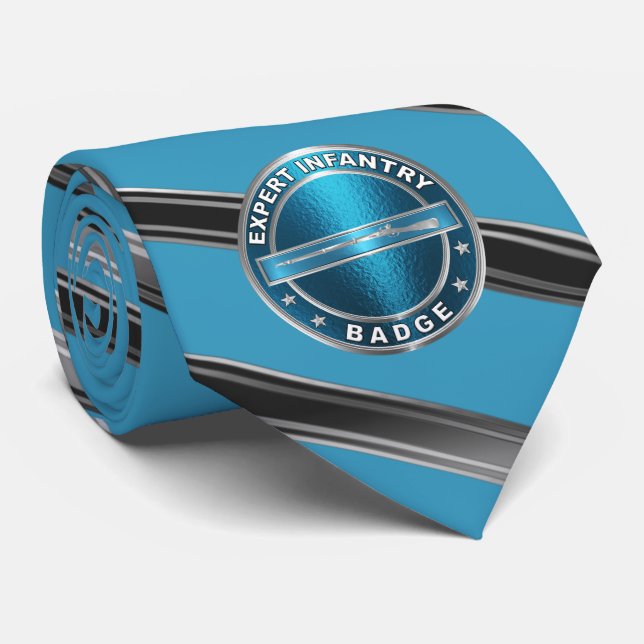 Corbata Insignia de infantería de expertos del BEI = (Enrollado)