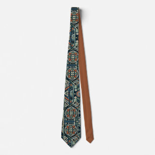 Corbata Inspiración de arte tribal