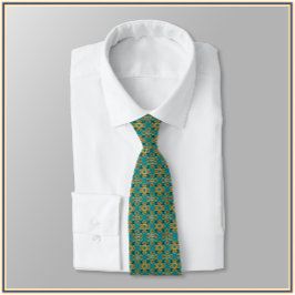 Corbata Inspiración del mosaico marroquí Boho