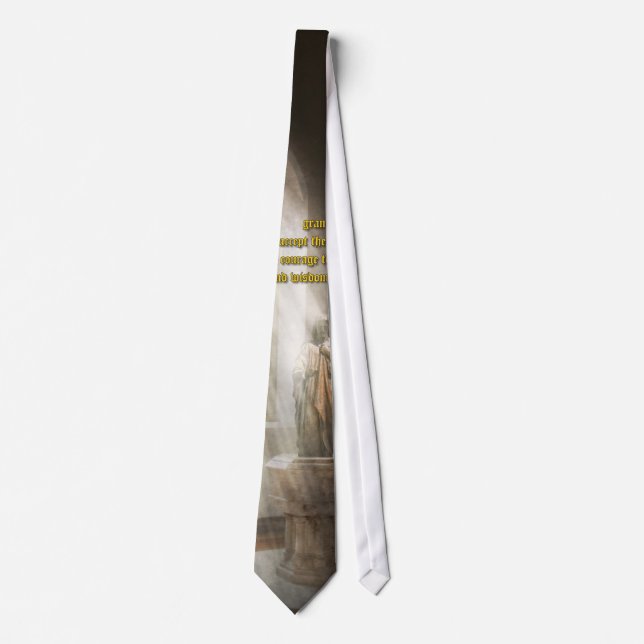 Corbata Inspirador - Padre Celestial - Oración de Serenida (Anverso)