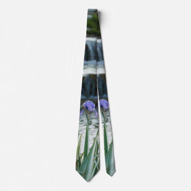 Corbata Irises En Chateau Tie (Anverso)