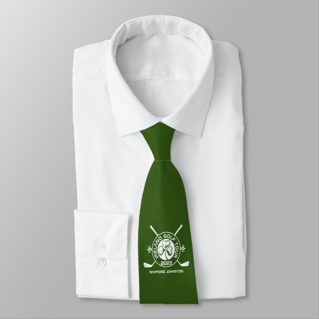 Corbata Irish Golf Ireland Golf Tour Tie (Atado)