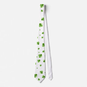 Corbata irish shamrock