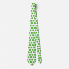 Corbata  Irish Shamrock Neck Tie