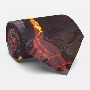 Corbata Ísland logar Neck Tie