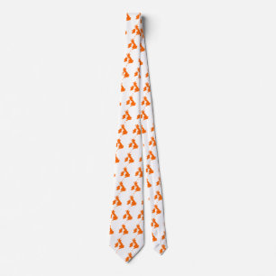 Corbata Islas Británicas - Naranja
