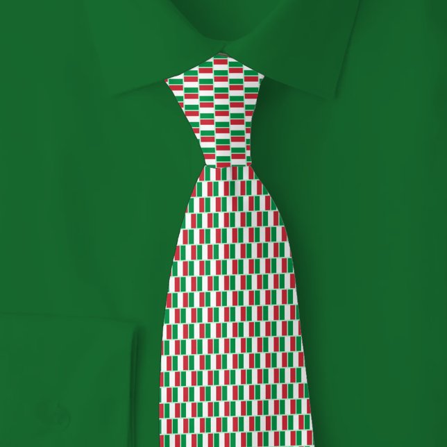 Corbata Italy Flag Brick Pattern (Subido por el creador)