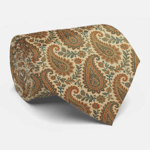 Corbata Jacquard Seda Falsa Paisley Elegante Caballero d