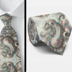 Corbata Jacquard Seda Falsa Paisley Elegante Caballero d