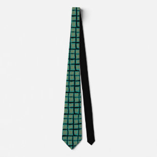 Corbata Jade y Turquesa con oro