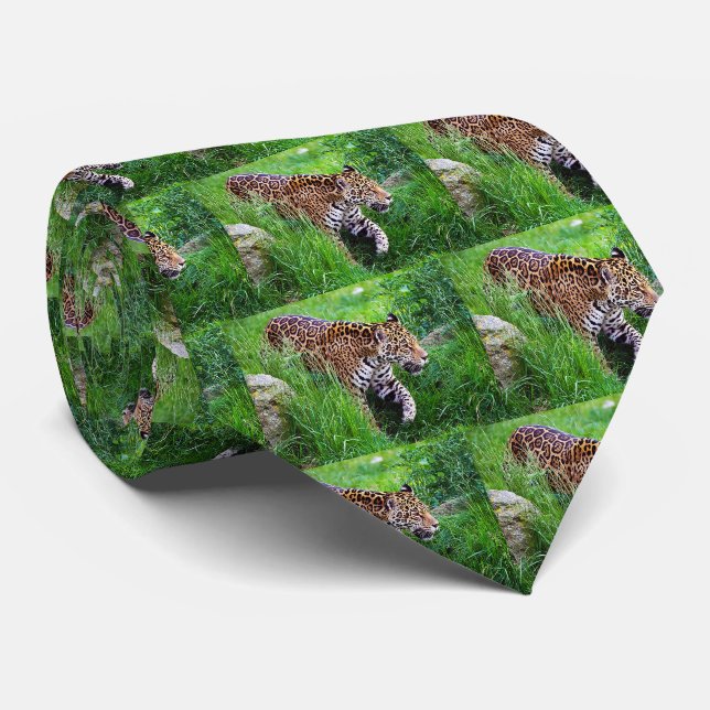 Corbata Jaguar (Enrollado)