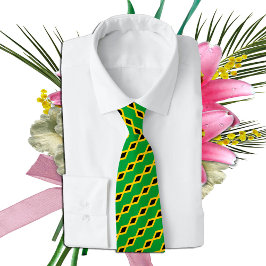 Corbata Jamaica Business Ties, moda de la bandera jamaiqui