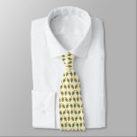 Corbata Jánuca Dreidels<br><div class="desc">Los dreidels coloridos hacen girar juguetónamente en un fondo amarillo claro. ¡Celebre Jánuca con una diversión y un lazo con clase! Consígalo para sí mismo o para el hilandero superior en su vida como regalo maravilloso del invierno.</div>