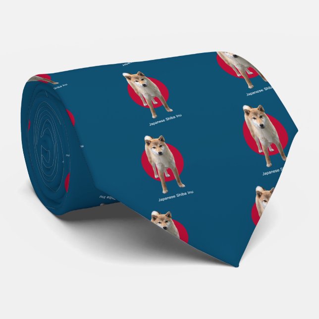 Corbata Japanese Shiba Inu (Enrollado)