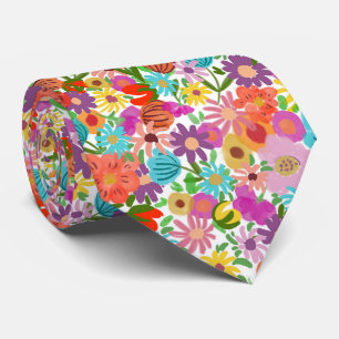 Corbata Jardín Alegre en Flor