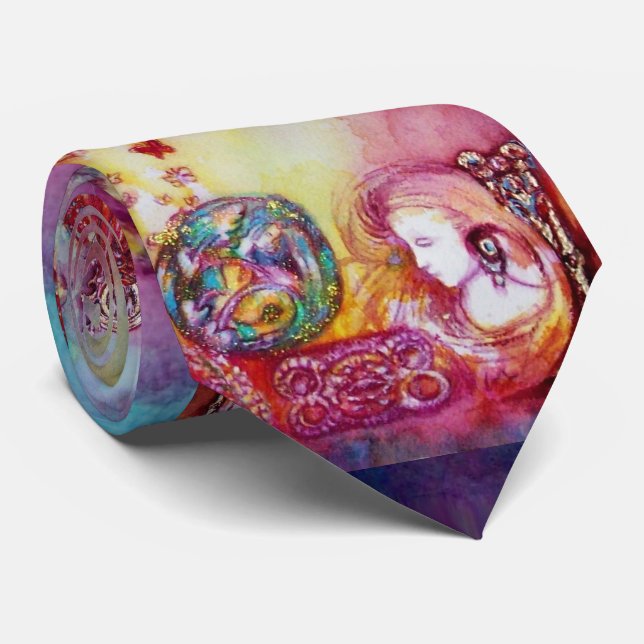 CORBATA JARDÍN DE LAS SOMBRILLAS PERDIDAS / FERIA Y MARIPO (Enrollado)