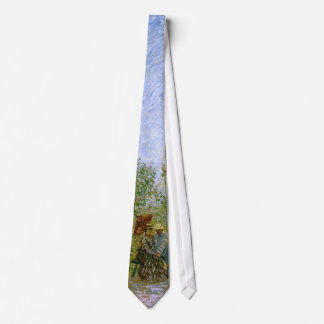 Corbata Jardín en Montmartre con los amantes, Vincent van 