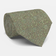 Corbata Jardín Esmeralda – Floral Texturizada