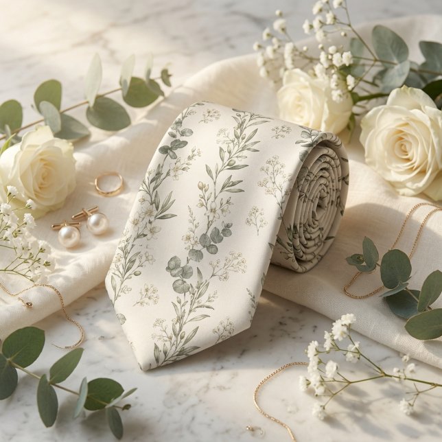 Corbata Jardín Francés Toile Botánico (Subido por el creador)