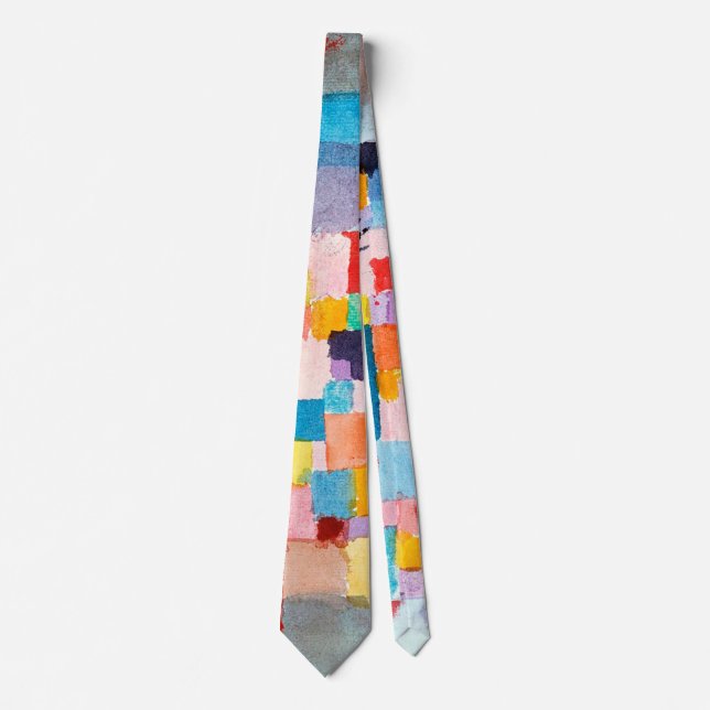 Corbata Jardín Tunecino, Klee (Anverso)