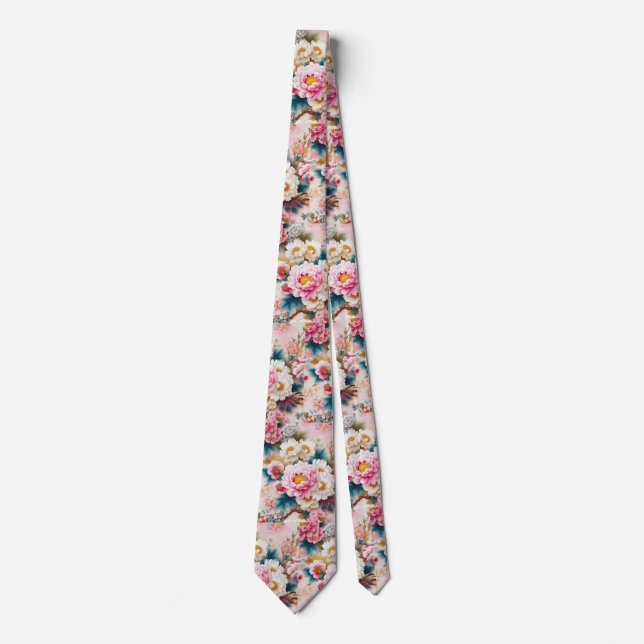 Corbata Jardines de Otoño  (Anverso)