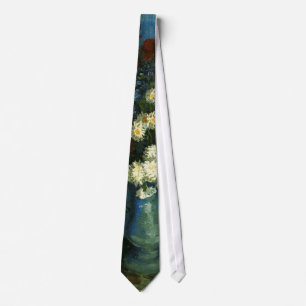 Corbata jarrón con acianos y amapolas, van Gogh