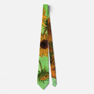 Corbata Jarrón con doce girasoles de Vincent van Gogh