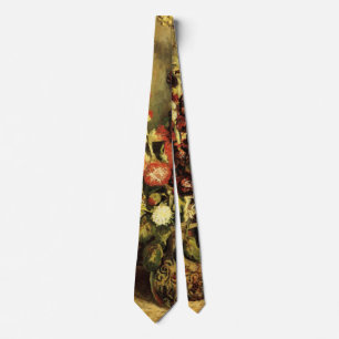 Corbata Jarrón con malvarrosas de Vincent van Gogh