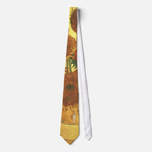 Corbata Jarrón con quince girasoles,Vincent van Gogh