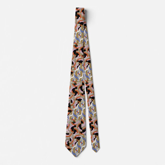 Corbata Jazz Art Deco Ties (Anverso)