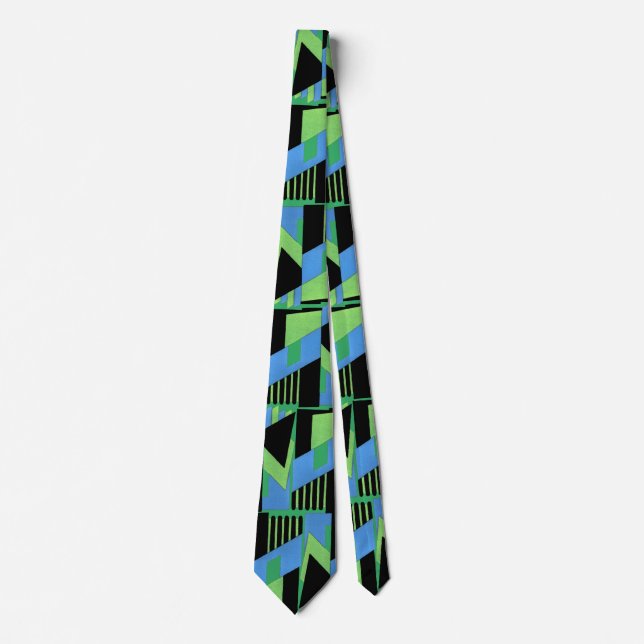 Corbata Jazz Tie - Art Deco 20's (Anverso)