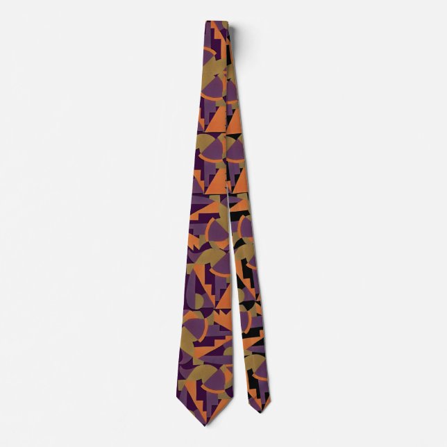 Corbata Jazzy Art Deco Design Tie (Anverso)